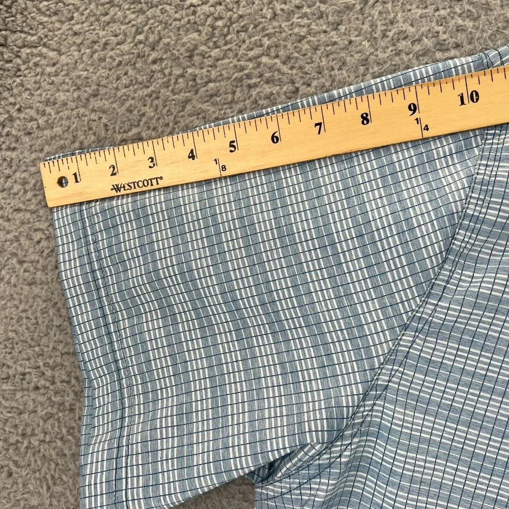 5.11 Tactical Shirt Mens‎ XL Blue White Plaid Button Up Short Sleeve - Picture 10 of 16